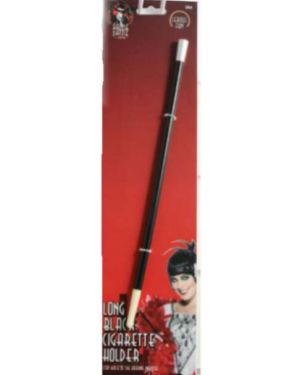 20s Flapper Long Cigarette Holder - Black